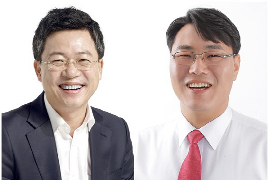 박정하(왼쪽) 국민의힘 수석대변인과 김희서 정의당 대변인. <박정하 의원실 제공, 김희서 SNS>